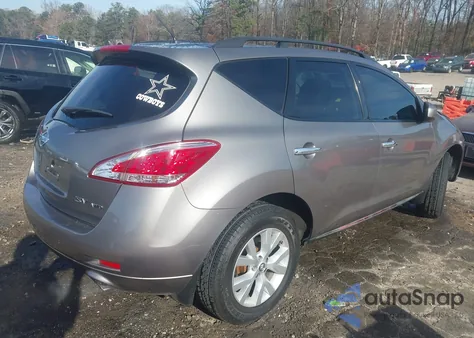 2012 Nissan Murano Sv z USA, uszkodzony, nr VIN JN8AZ1MW7CW205304
